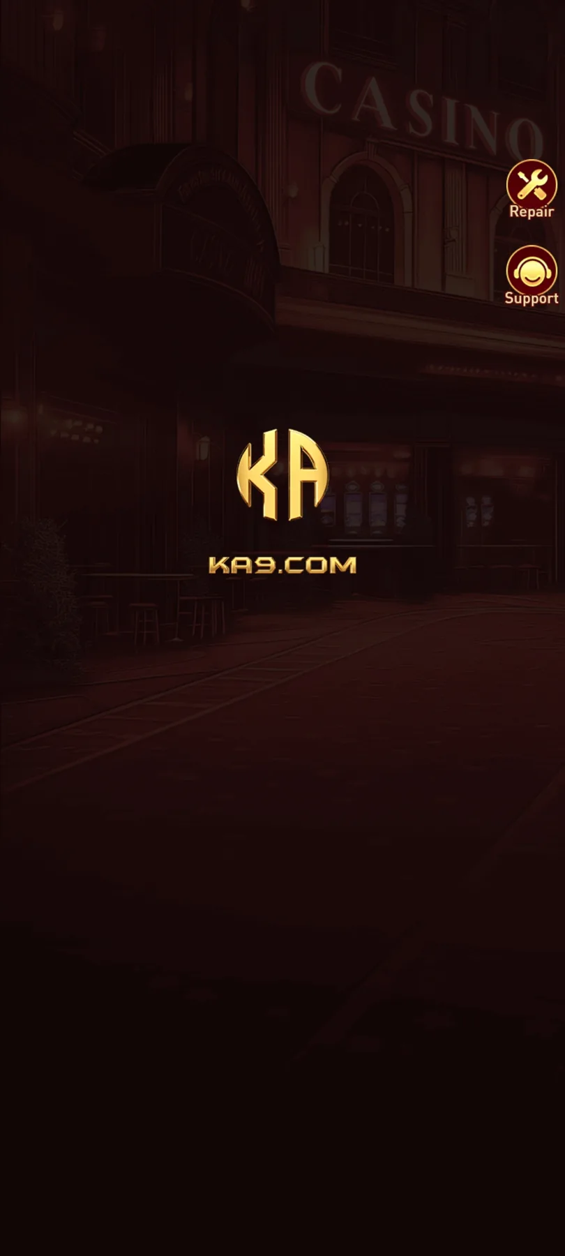 Archived KA9 wallet screen, unverified current terms